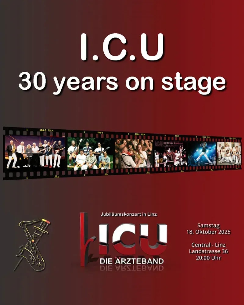 ICU Ärzteband live erleben in Linz - Ärzte rocken die Bühne